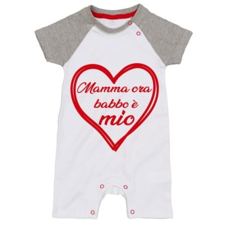 Pagliaccetto neonato mamma ora babbo è mio Per il papà