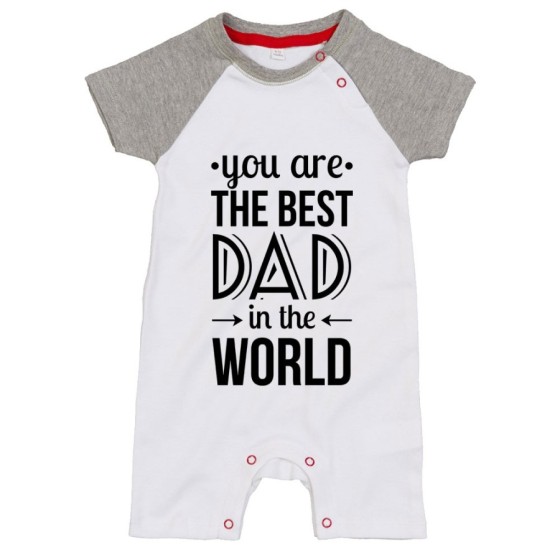 Pagliaccetto neonato you are the best dad in the world Per il papà