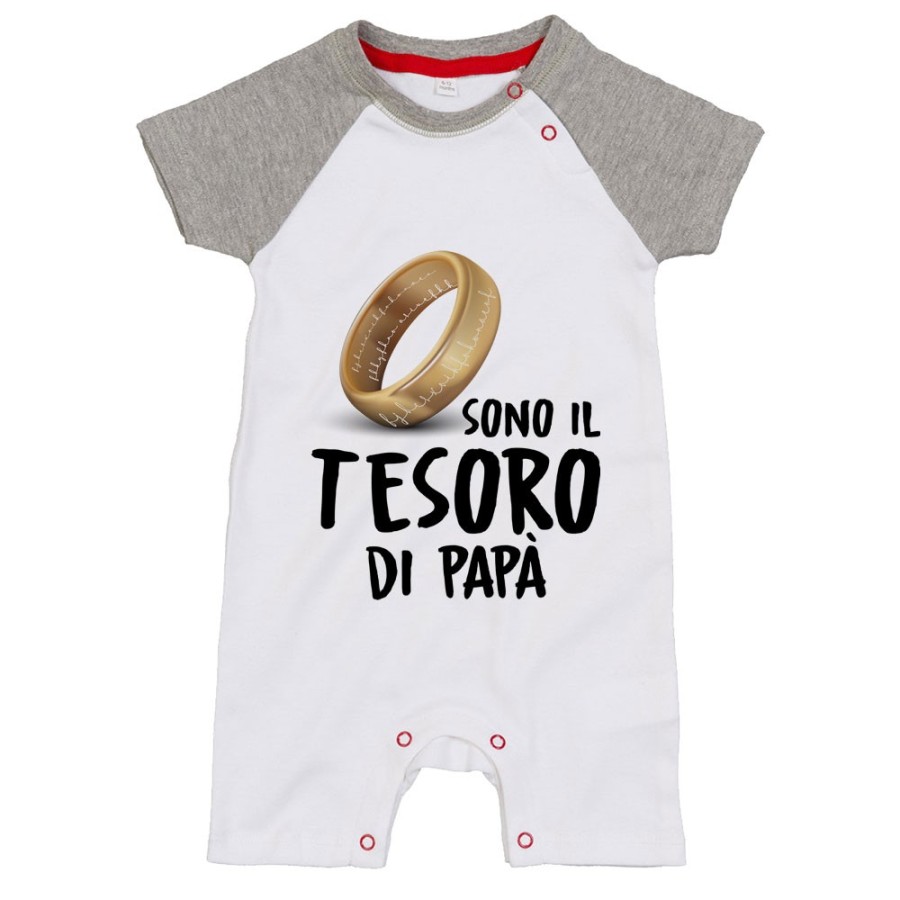 Pagliaccetto neonato sono il tesoro di papà Per il papà