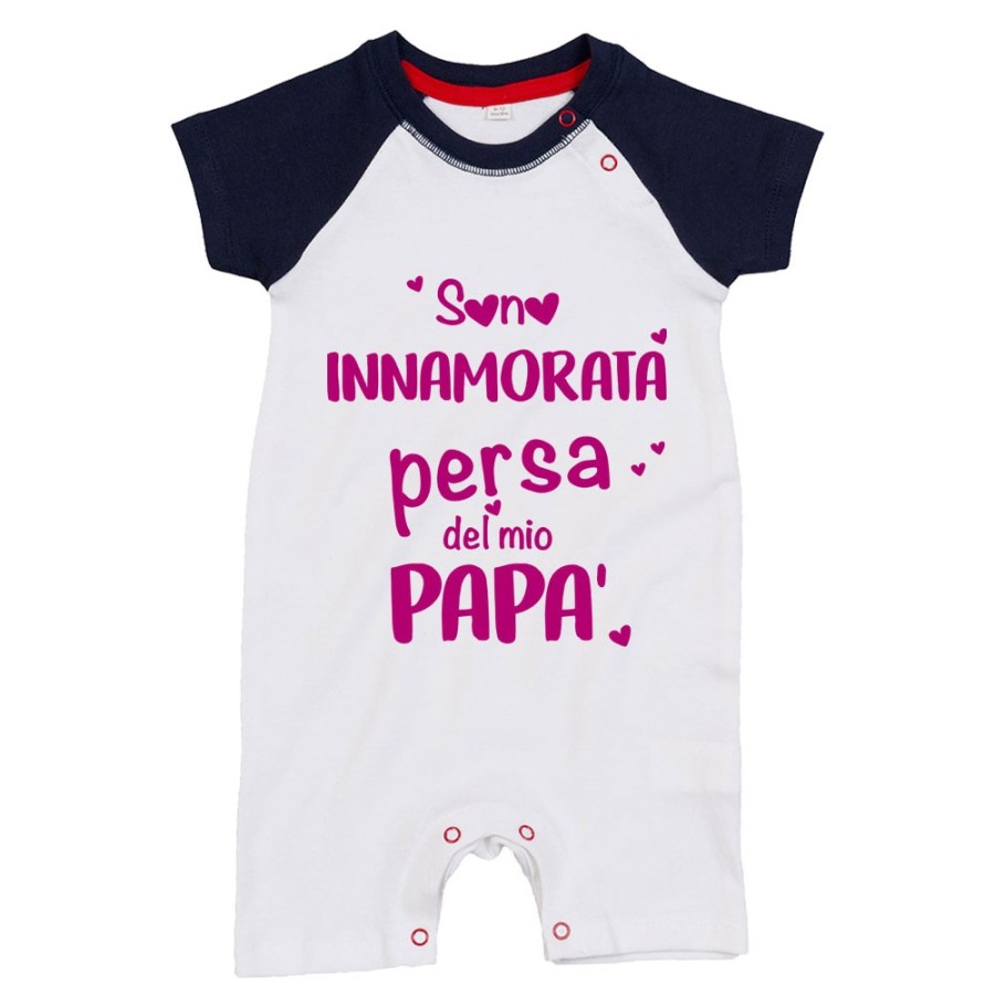 Pagliaccetto neonata sono innamorata persa del mio papà Per il papà