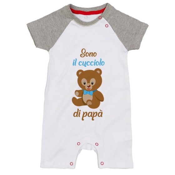 Pagliaccetto neonato sono il cucciolo di papà Per il papà