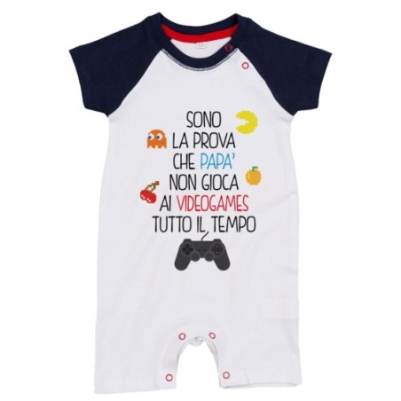 Pagliaccetto neonato sono la prova che papà non gioca ai...