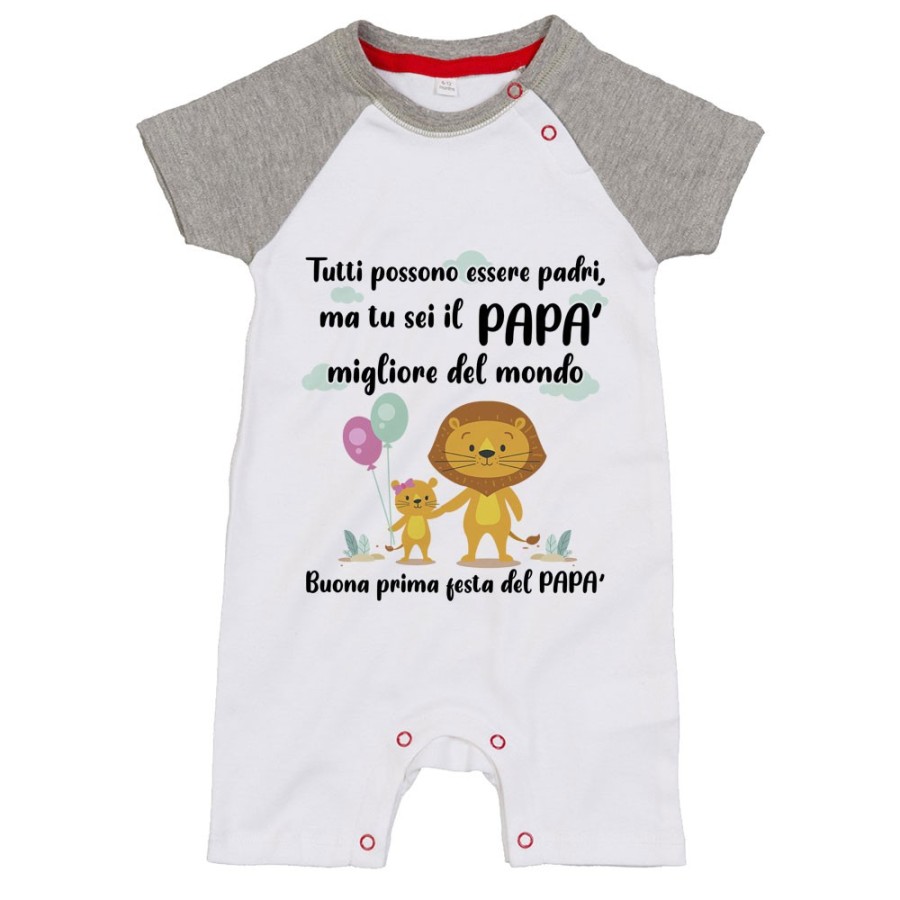 Pagliaccetto neonato tutti possono essere padri ma tu sei il migliore al mondo Per il papà
