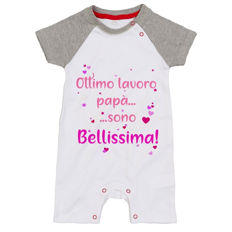 Pagliaccetto neonato ottimo lavoro papà sono bellissimo Per il papà