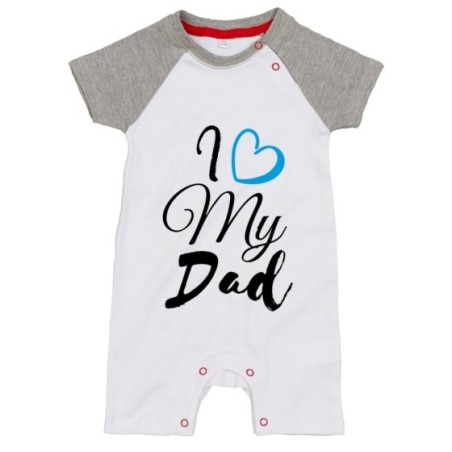 Pagliaccetto neonato i love my dad