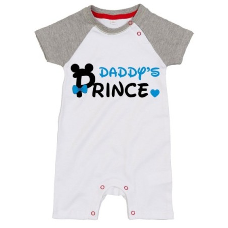 Pagliaccetto neonato daddy's pince princess mickey Per il papà