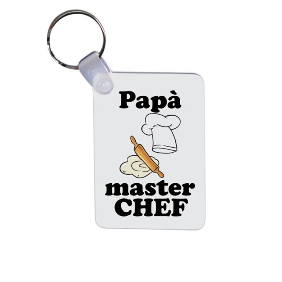 Portachiavi papà master chef Per il papà