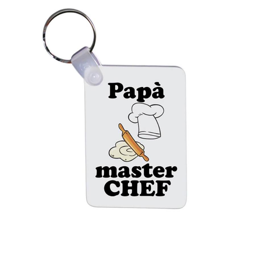 Portachiavi papà master chef Per il papà