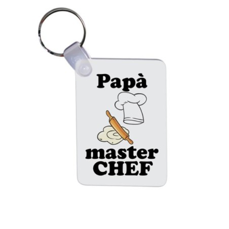 Portachiavi papà master chef Per il papà