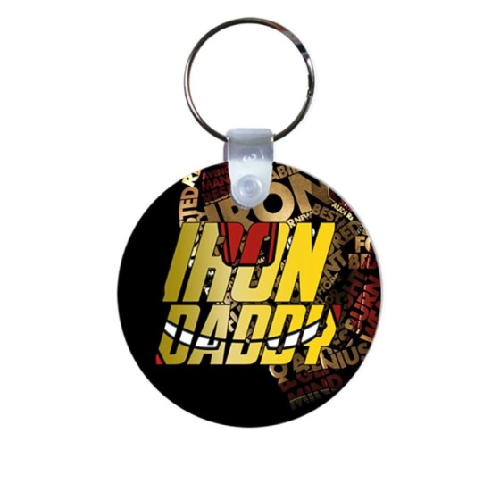 Portachiavi iron daddy sign Per il papà