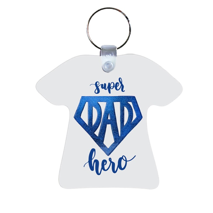 Portachiavi super hero dad Per il papà