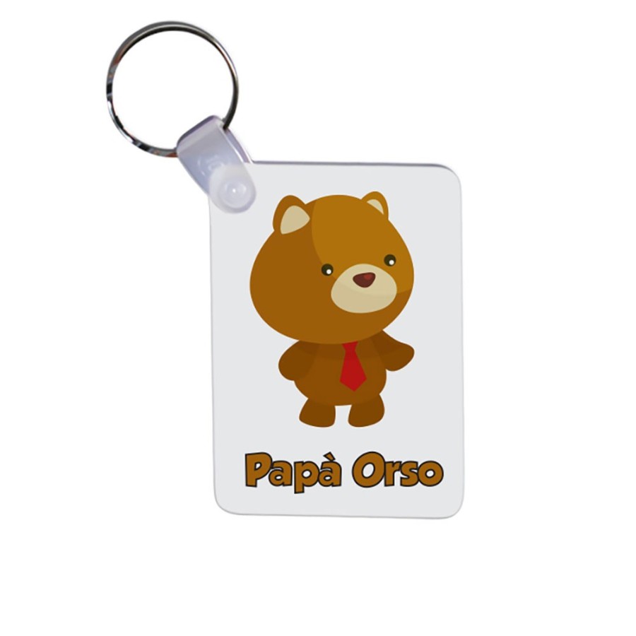 Portachiavi papà orso Per il papà