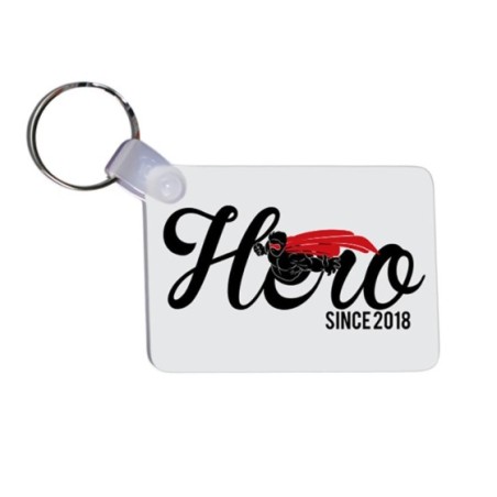 Portachiavi con anno personalizzato hero since Per il papà