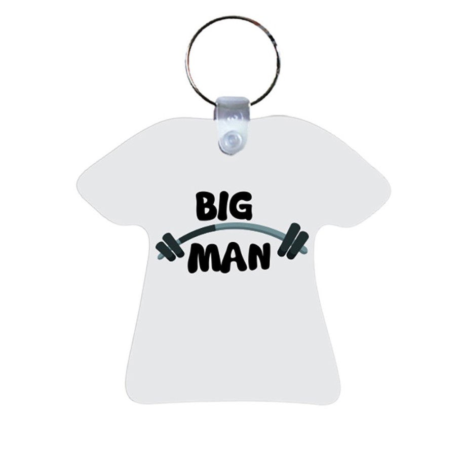 Portachiavi big man fitness Per il papà