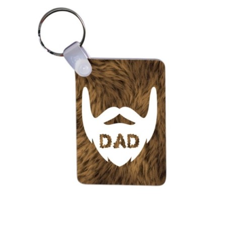 Portachiavi dad's beard Per il papà