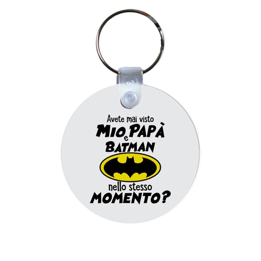Portachiavi avete mai visto mio papà e batman nello stesso momento? Per il papà