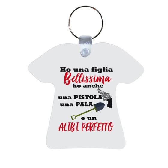Portachiavi ho un figlio bellissimo una figlia bellissima Per il papà