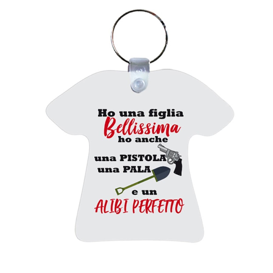 Portachiavi ho un figlio bellissimo una figlia bellissima Per il papà