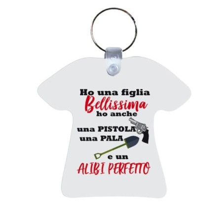 Portachiavi ho un figlio bellissimo una figlia bellissima Per il papà