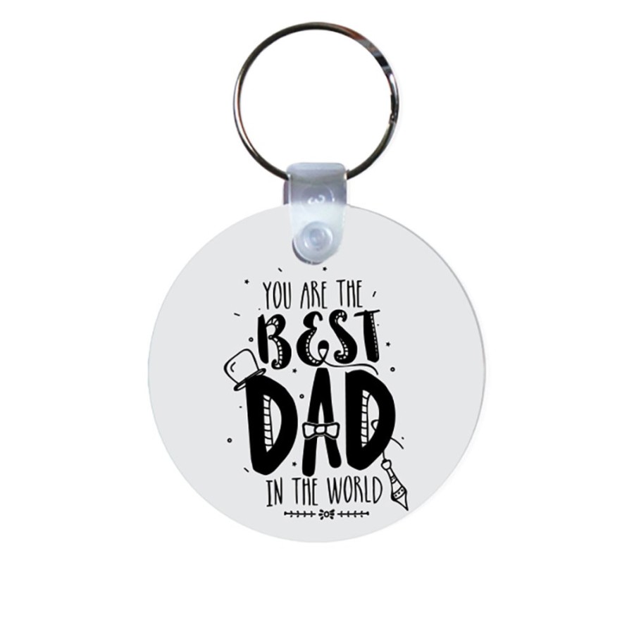 Portachiavi the best dad in the world Per il papà