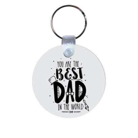 Portachiavi the best dad in the world Per il papà