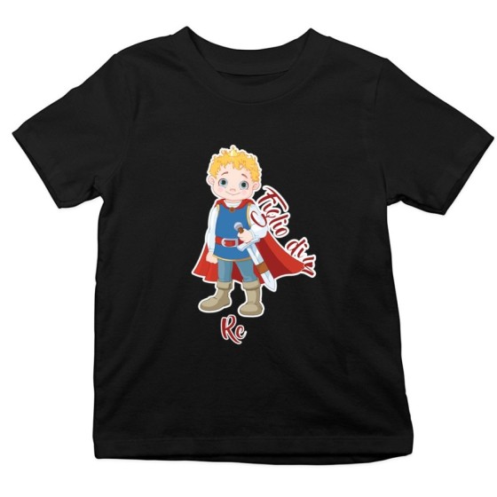 T-shirt bambino figlio di un re royal Per il papà