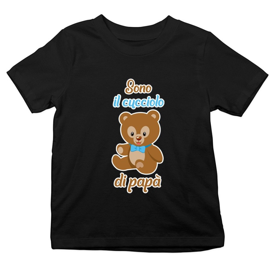 T-shirt bambino sono il cucciolo di papà Per il papà