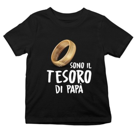 T-shirt bambino sono il tesoro di papà Per il papà