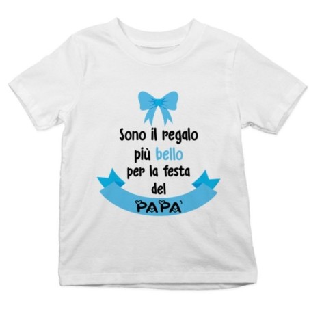 T-shirt bambino sono il regalo più bello per la festa del papà Per il papà
