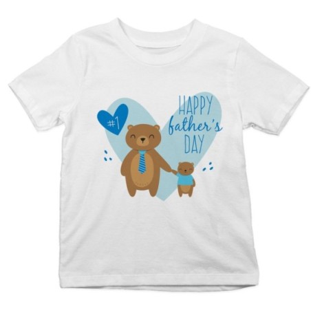 T-shirt bambino happy father's day Per il papà
