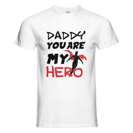 T-shirt uomo daddy you are my hero
