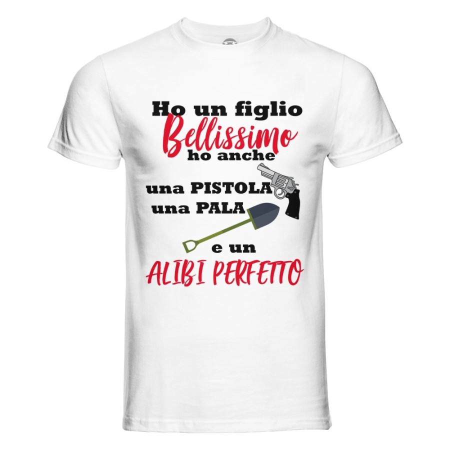 T-shirt uomo ho un figlio bellissimo una figlia bellissima Per il papà