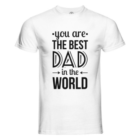 T-shirt uomo you are the best dad in the world