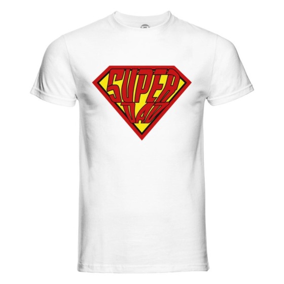 T-shirt uomo super dad Per il papà