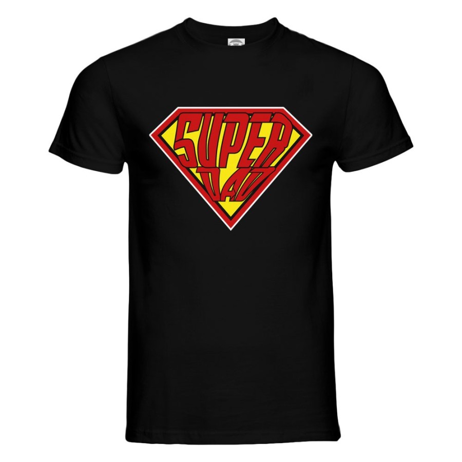 T-shirt uomo super dad Per il papà