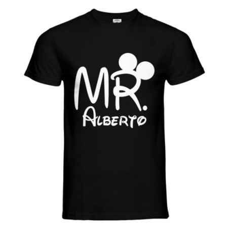T-shirt uomo personalizzabile con nome mr Per il papà