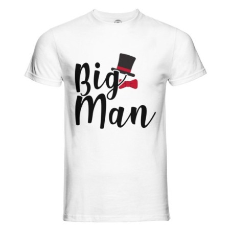 T-shirt uomo big man hat