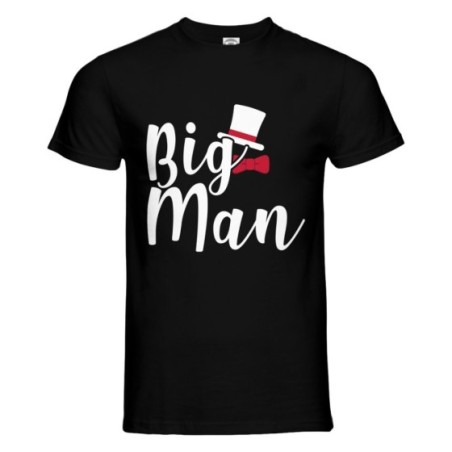 T-shirt uomo big man hat Per il papà