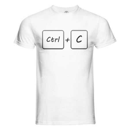 T-shirt uomo ctrl+c copy Per il papà