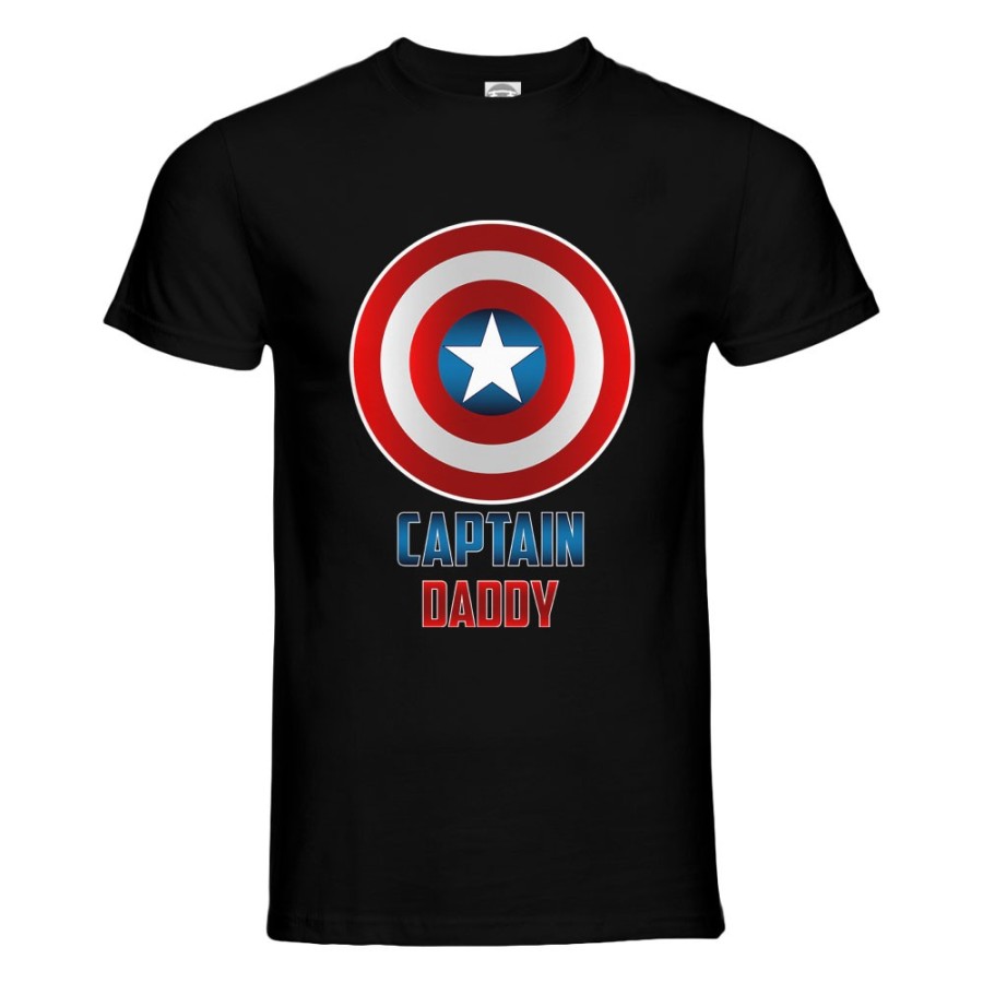 T-shirt uomo captain daddy Per il papà