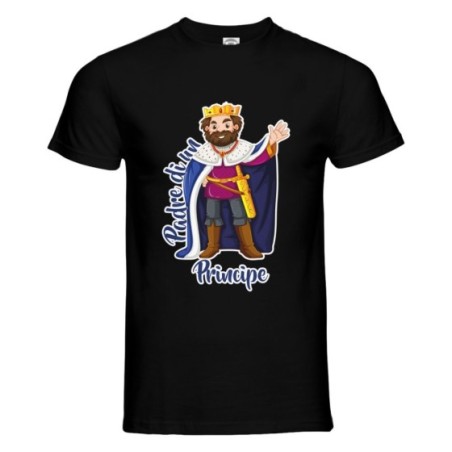 T-shirt uomo padre di un principe e principessa royal Per il papà