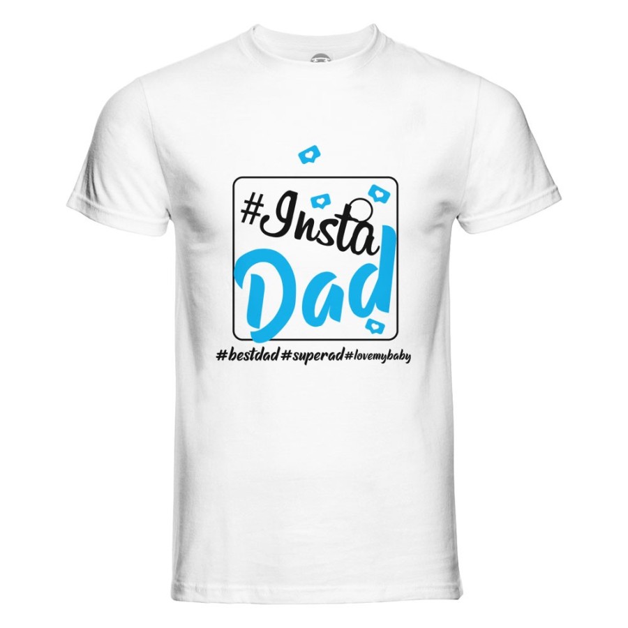 T-shirt uomo insta dad Per il papà