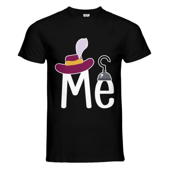 T-shirt uomo me capitano uncino Per il papà