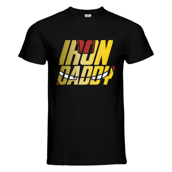 T-shirt uomo iron daddy sign Per il papà