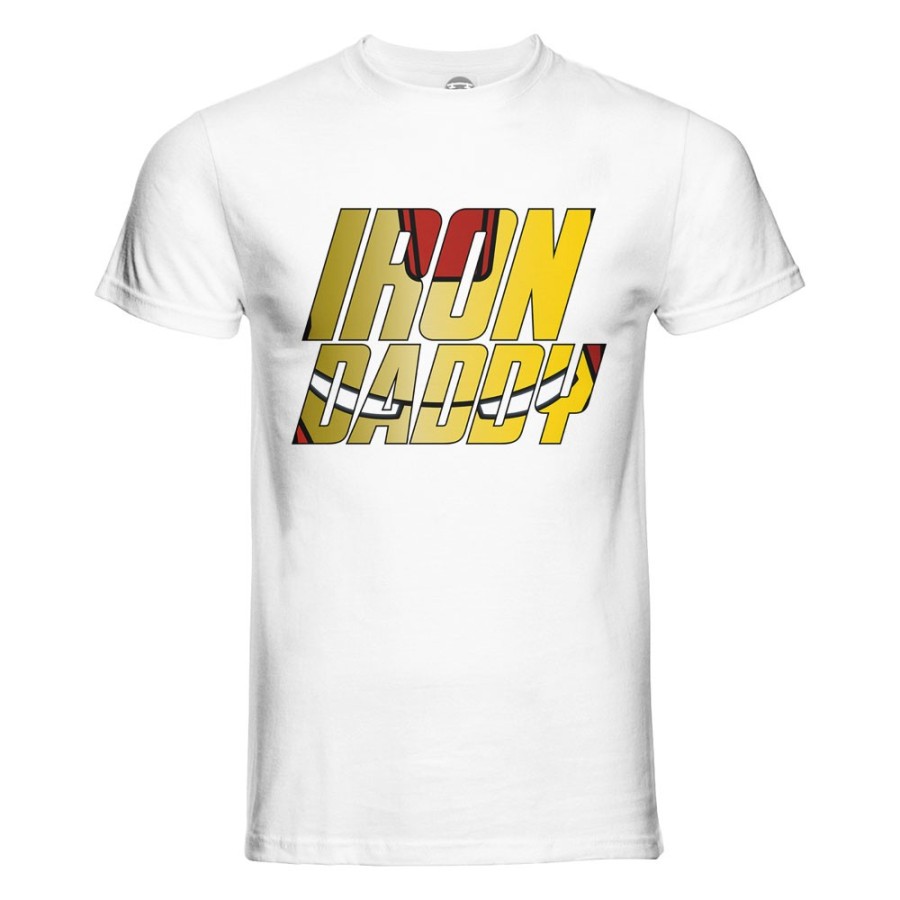 T-shirt uomo iron daddy sign Per il papà