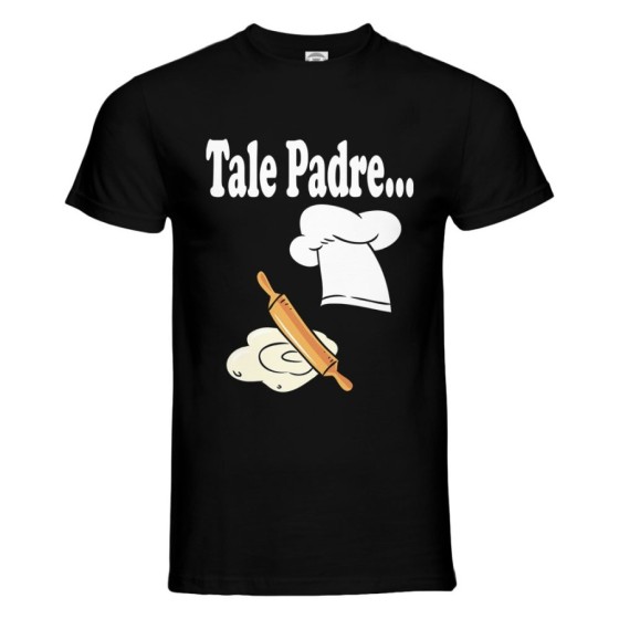 T-shirt uomo tale padre chef Per il papà
