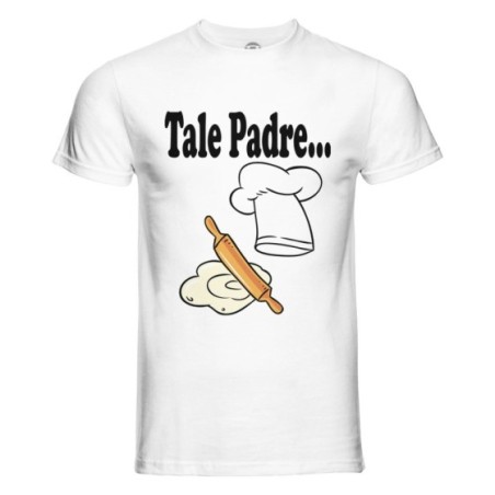 T-shirt uomo tale padre chef Per il papà