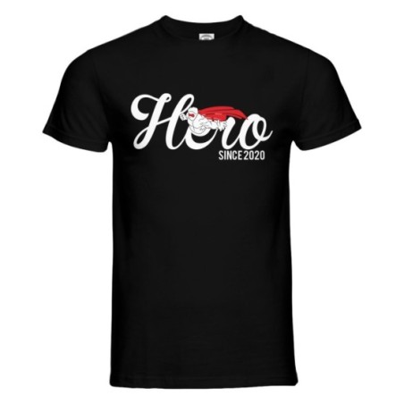 T-shirt uomo personalizzata con anno hero since