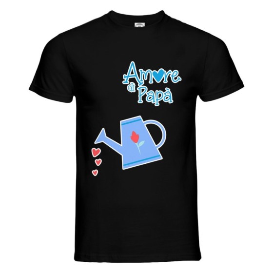 T-shirt uomo amore di papà Per il papà