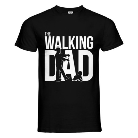 T-shirt uomo the walking dad zombie